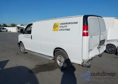 2020 GMC Savana Cargo Rwd 2500 Regular Wheelbase Work Van из США, поврежденный, VIN 1GTW7AFG5L1206686